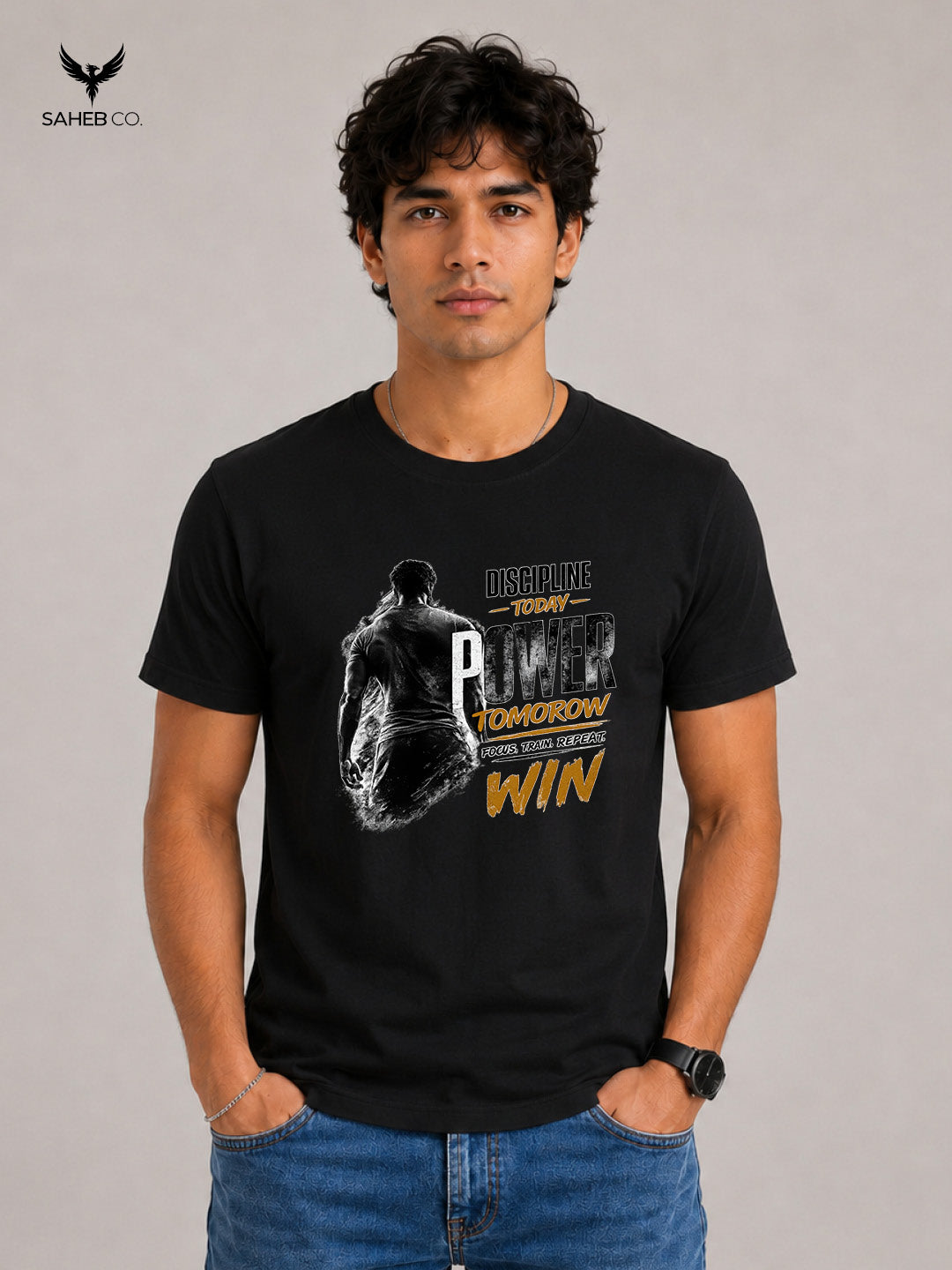 Power - Black T-shirt
