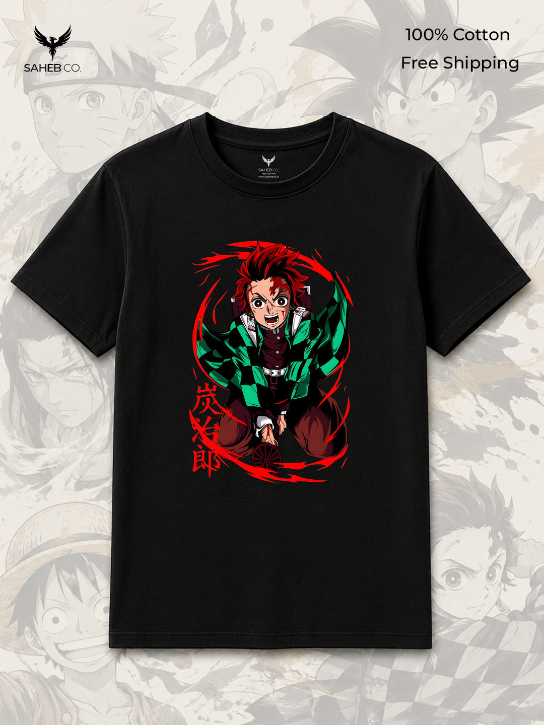 Tanjiro Kamado Splash Portrait