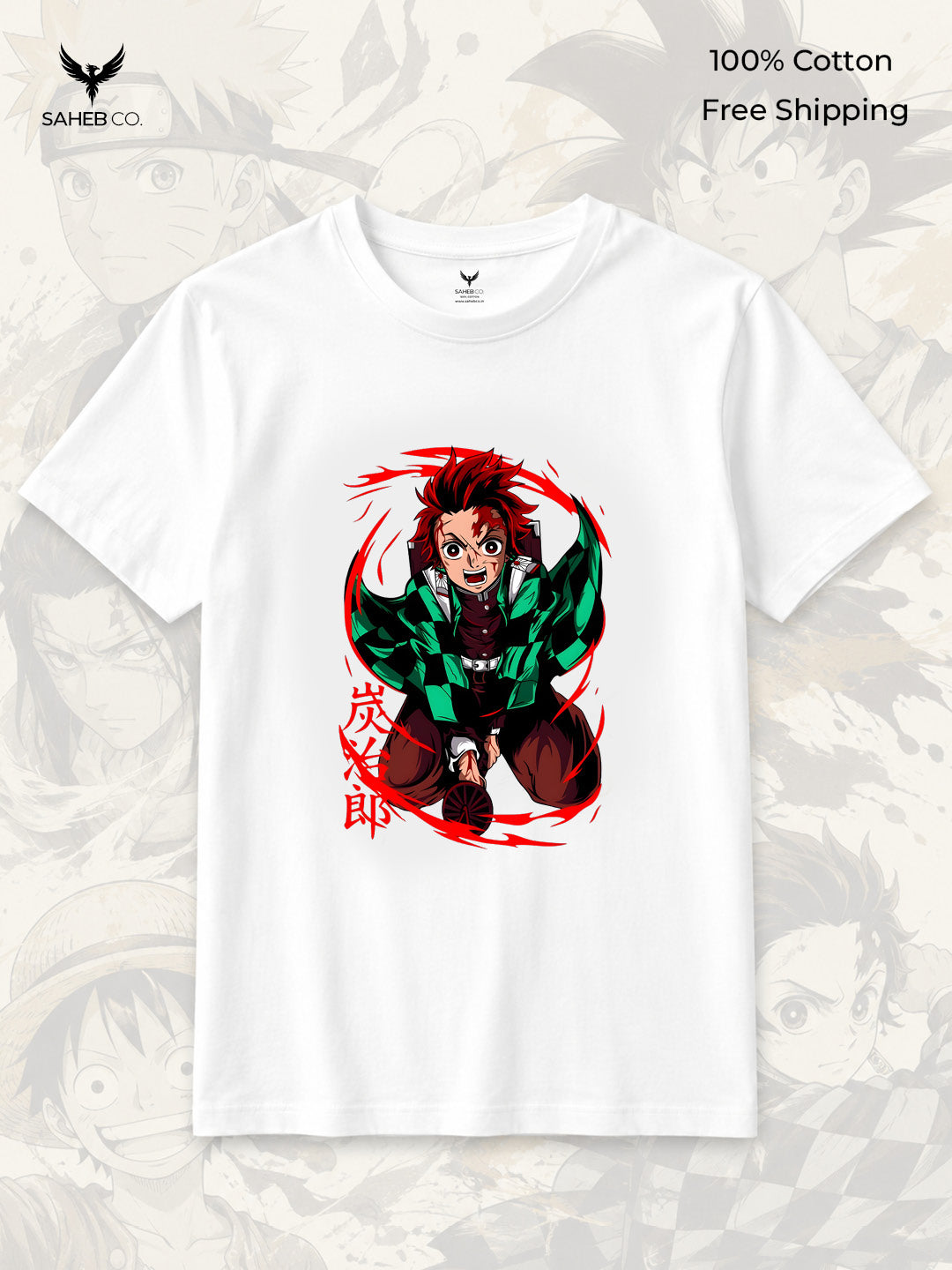 Tanjiro Kamado Splash Portrait