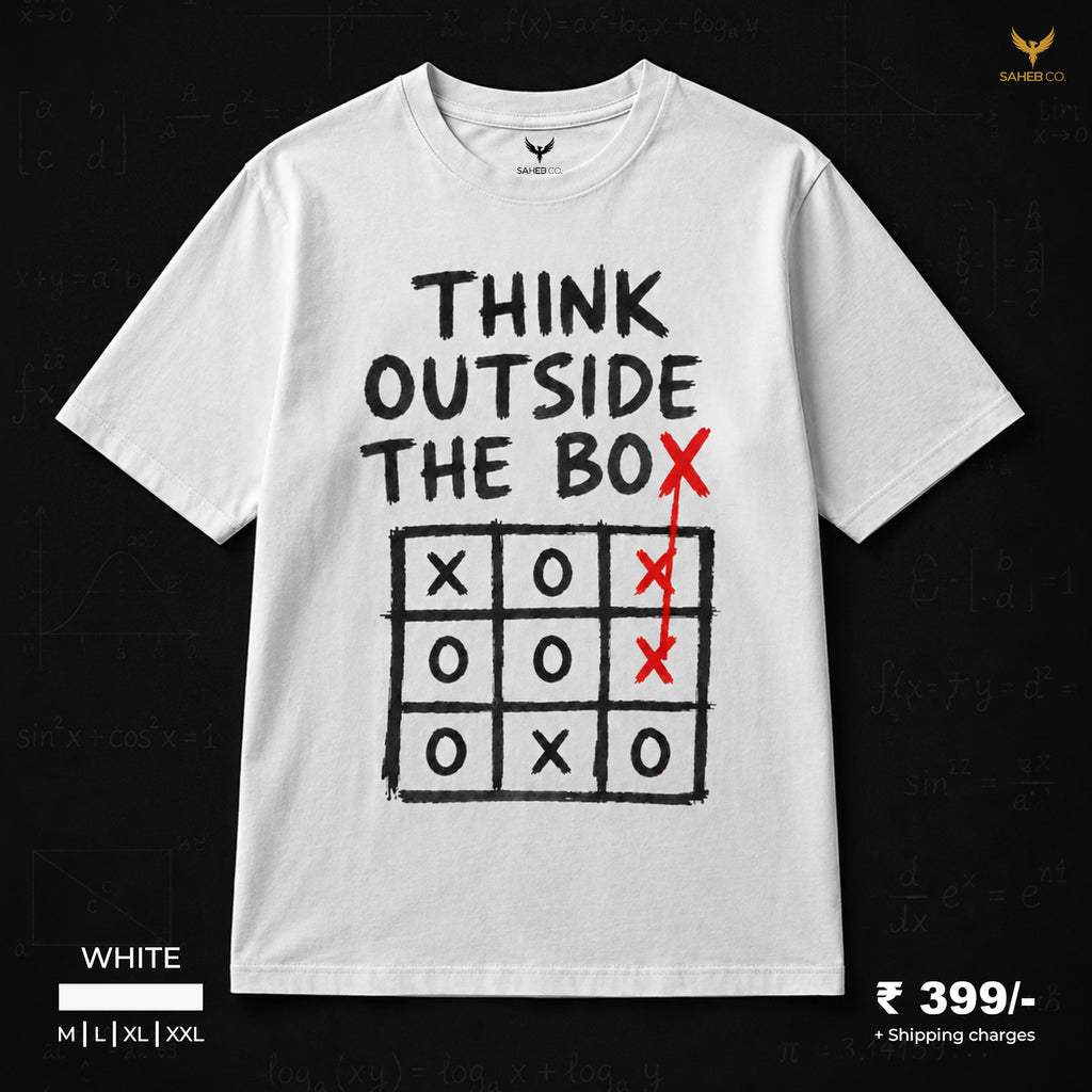 Think - White T-Shirt
