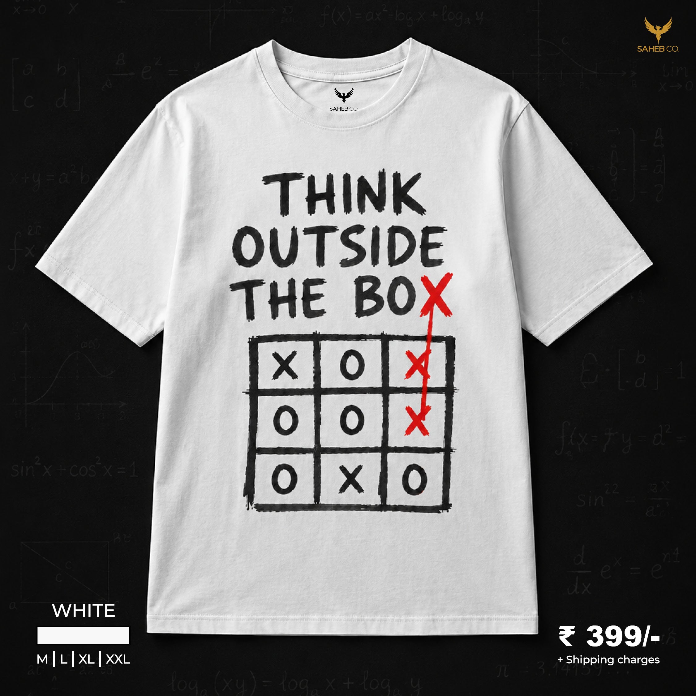 Think - White T-Shirt