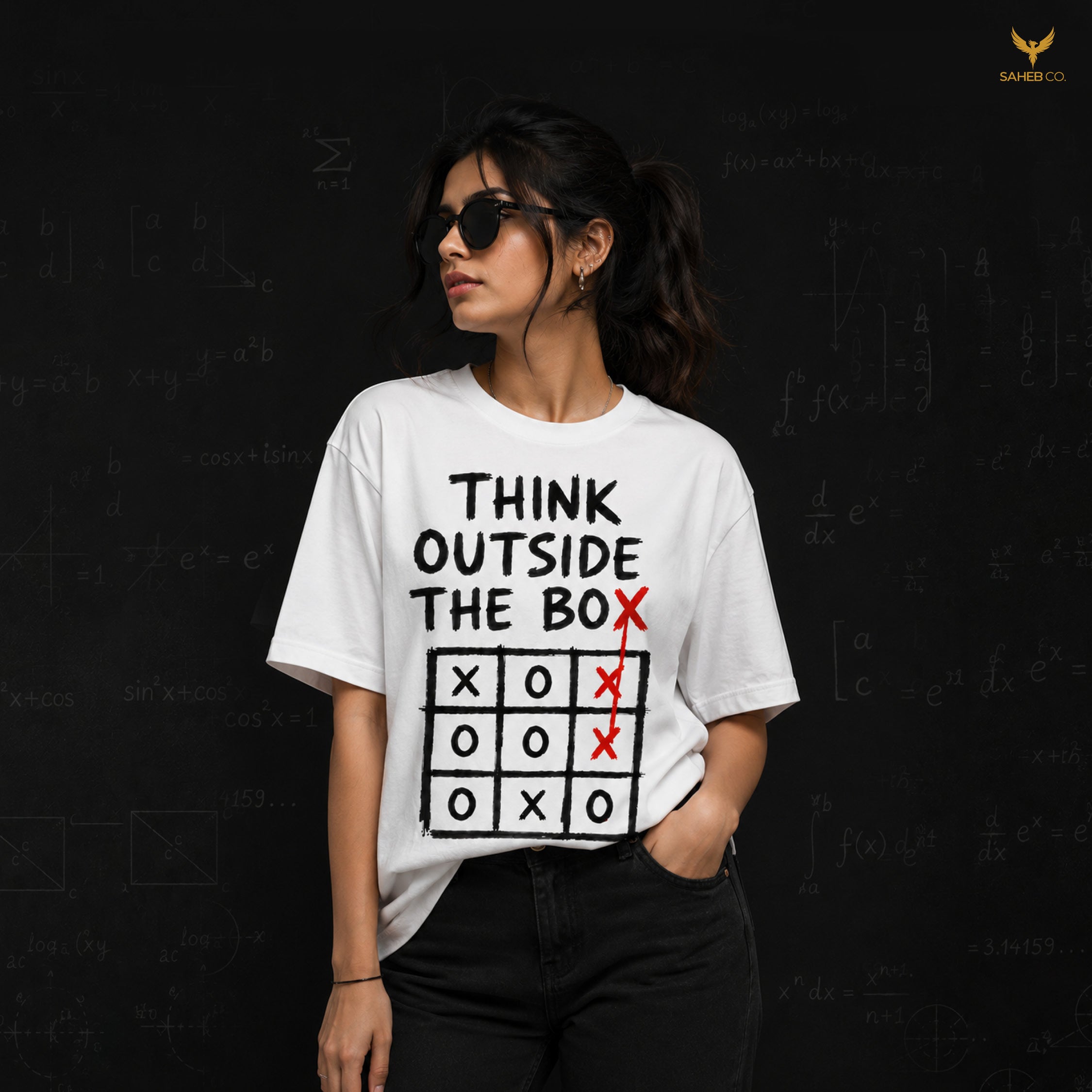 Think - White T-Shirt